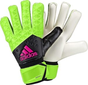 Adidas Ace Zones Pro Goalie Gloves 8 Green/Black/Pink