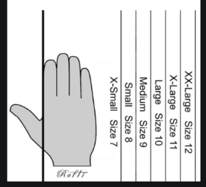 PUMA Goalie Glove Size Chart