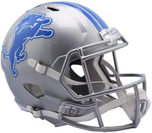 Football Helmet Riddell Detroit 