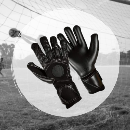 UHLSport Absolut grip Hn Pro #294 Blackout Goalkeeper Gloves Size