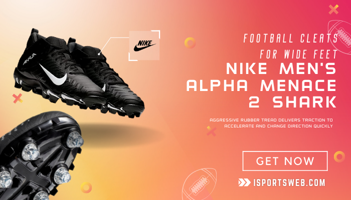 Nike Men's Alpha Menace 2 Shark Football Cleat